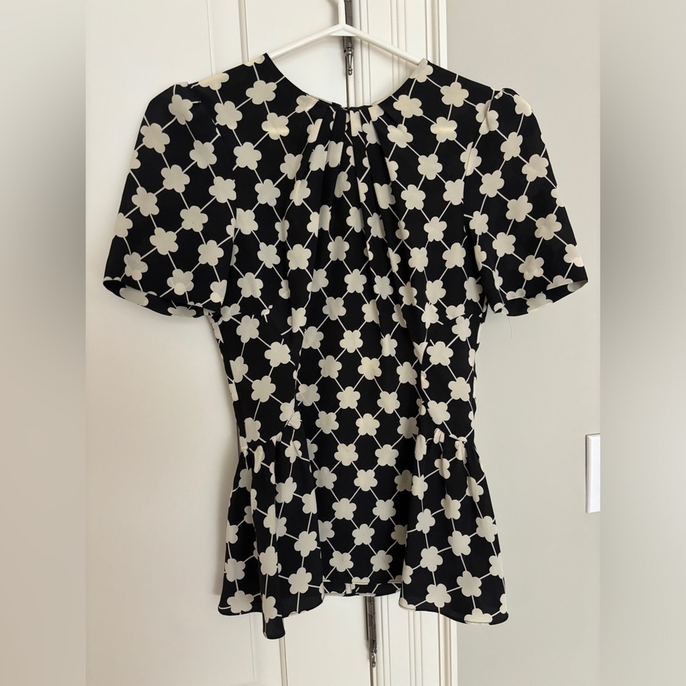 Polka dot Kate Spade top S
